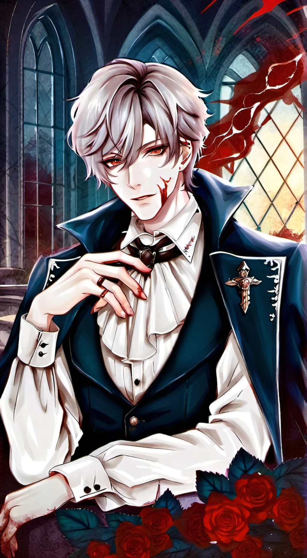 ai character: denny background