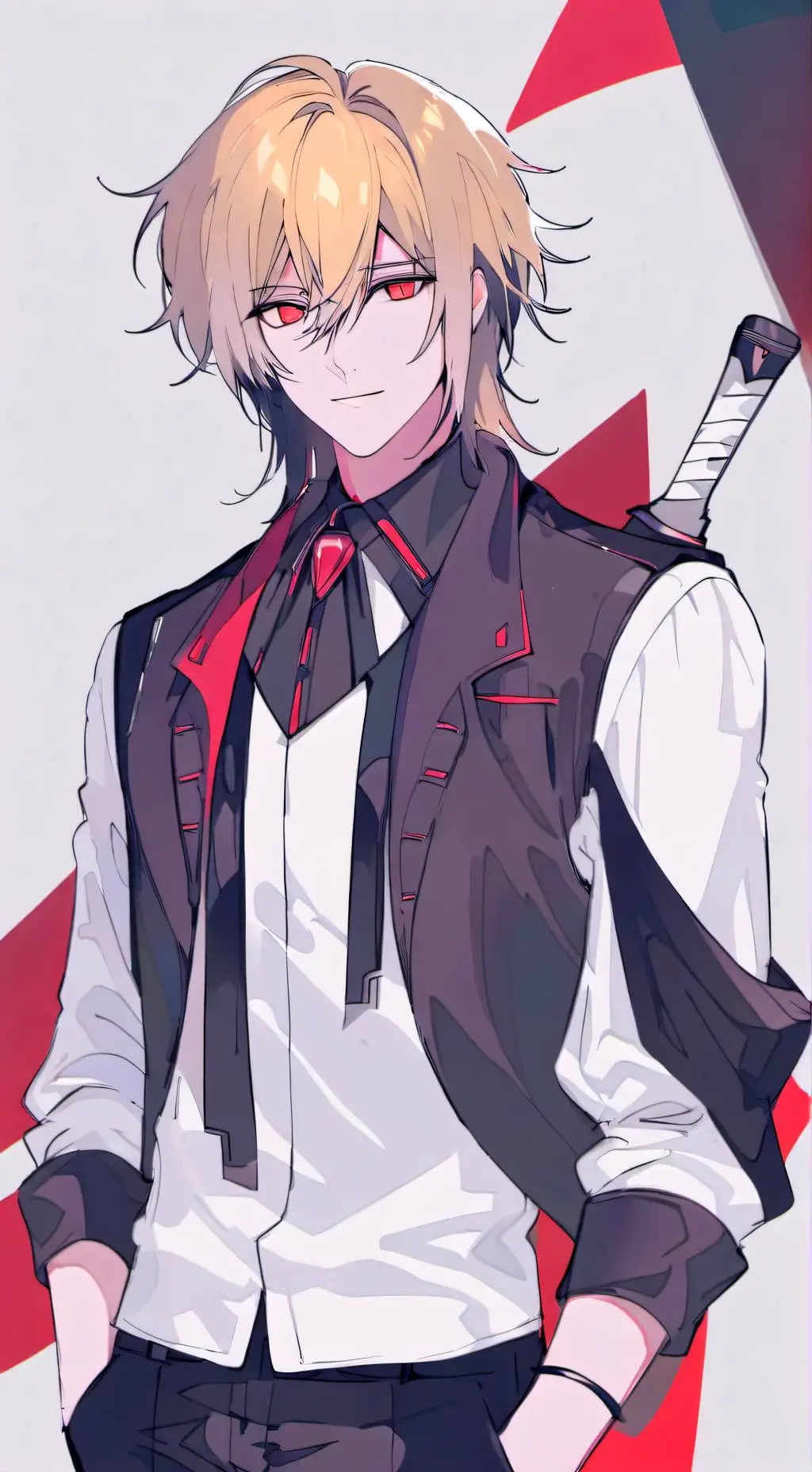 ai character: Bakugo background