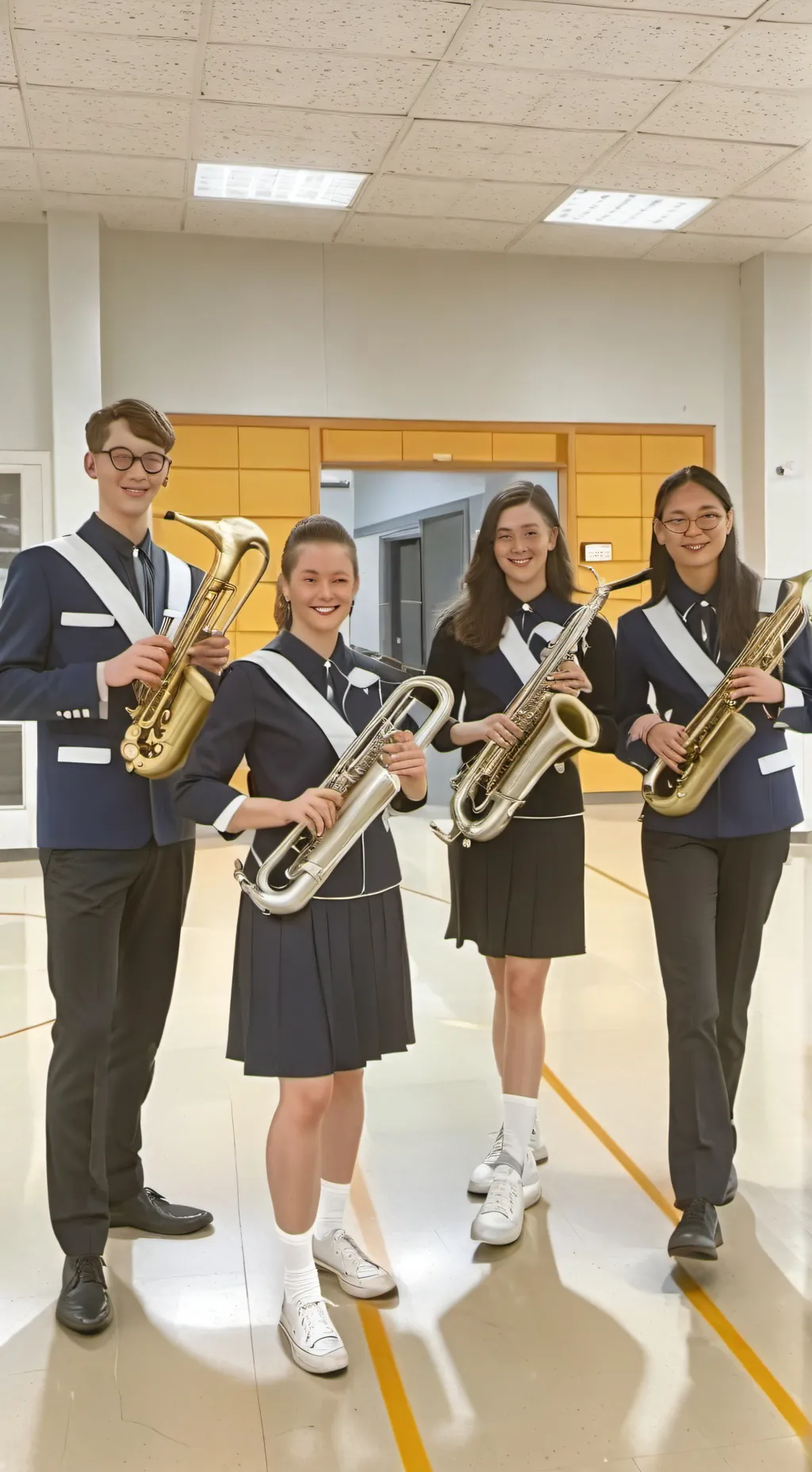 ai character: Emily Lenord  background