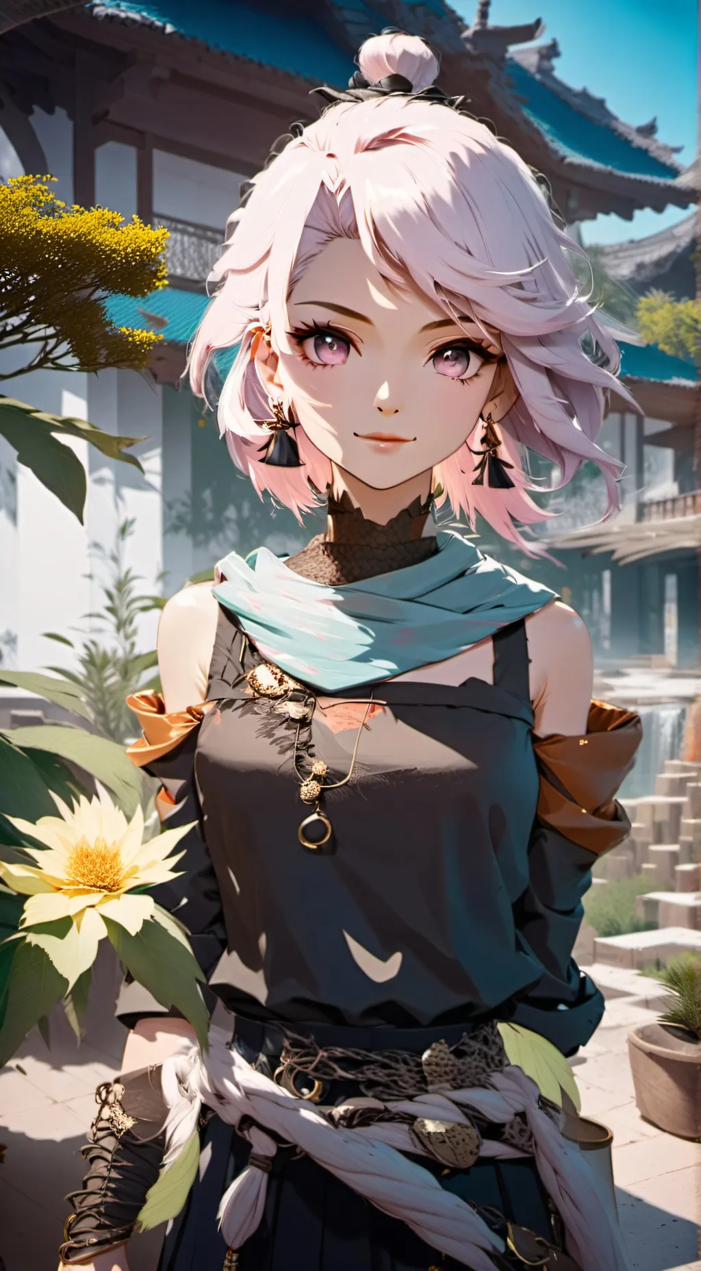 ai character: Lara Verá. background