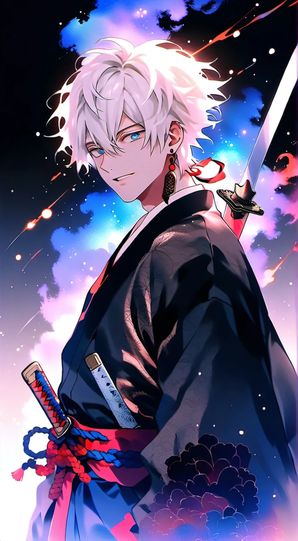 ai character: soutoro gojo background