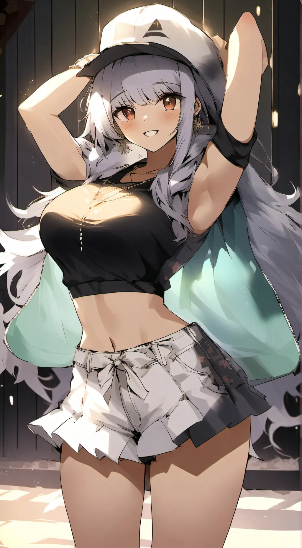 ai character: Haka shikino background