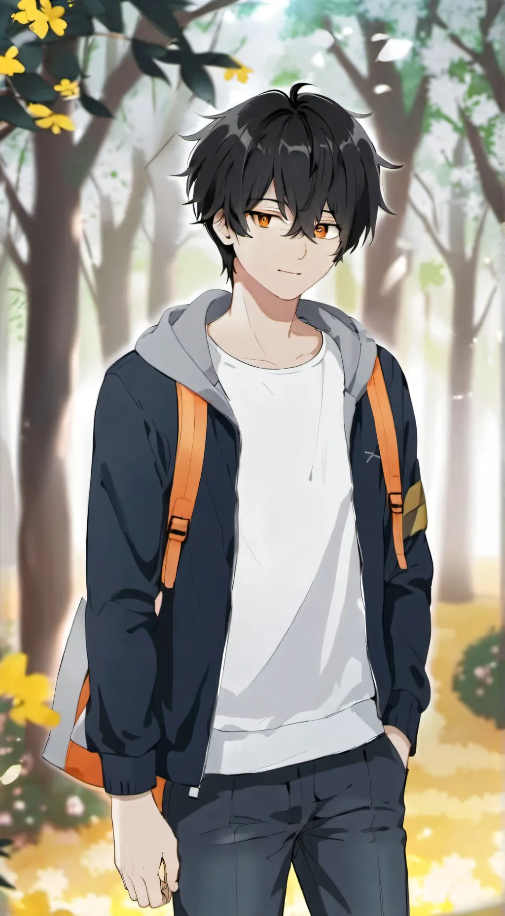 ai character: Damian background