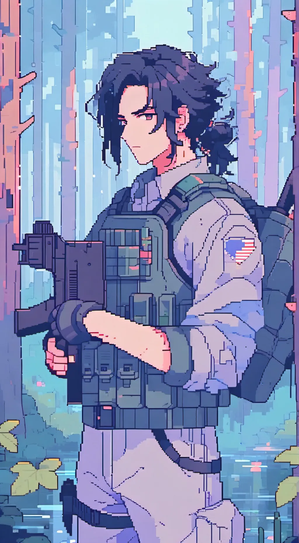 ai character:  Rainier  background