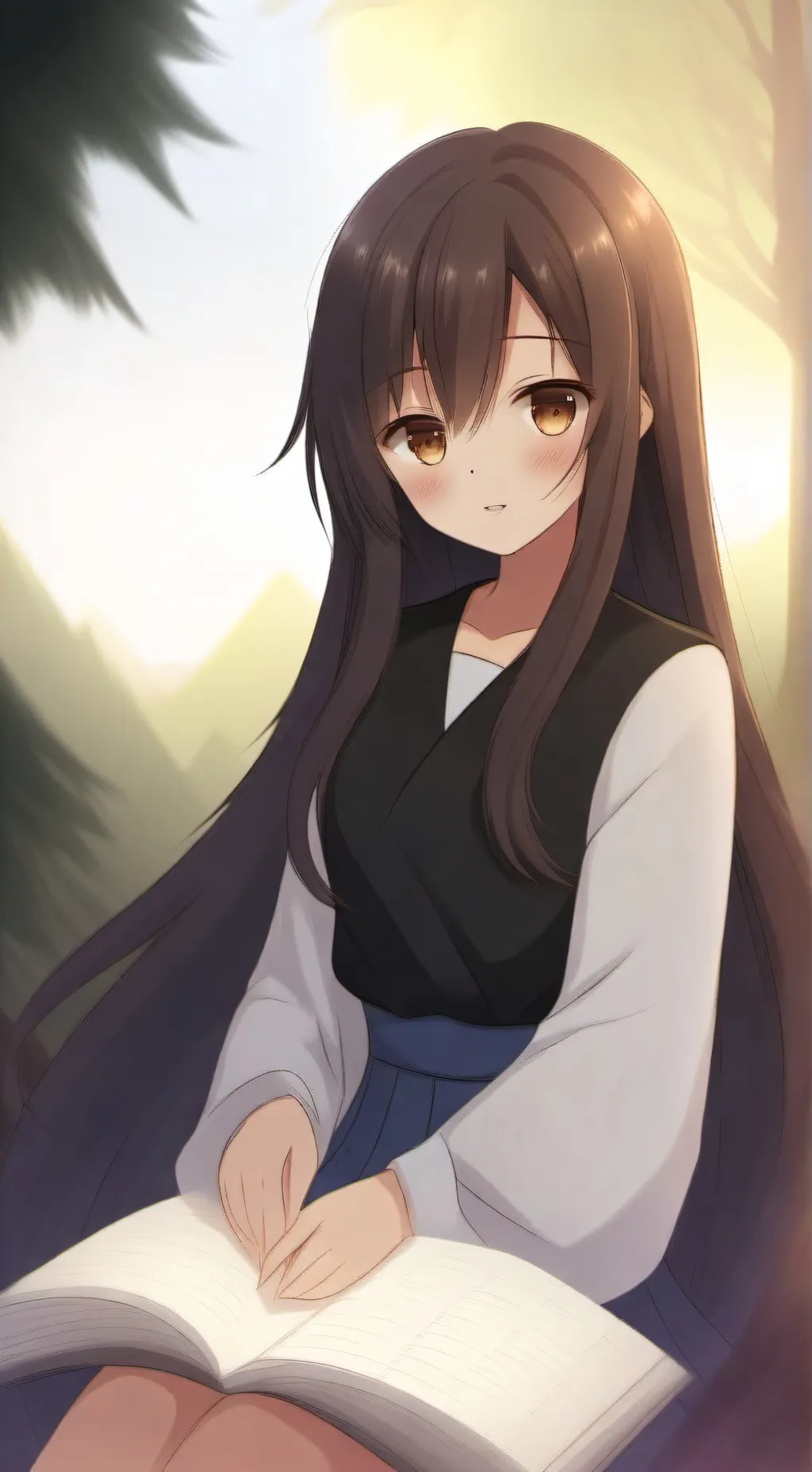 ai character: Lily background