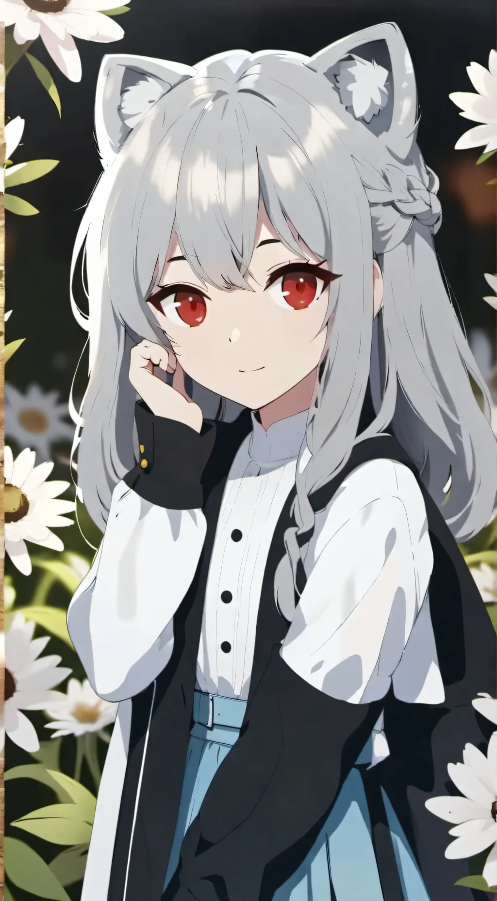 ai character: Mha new year background