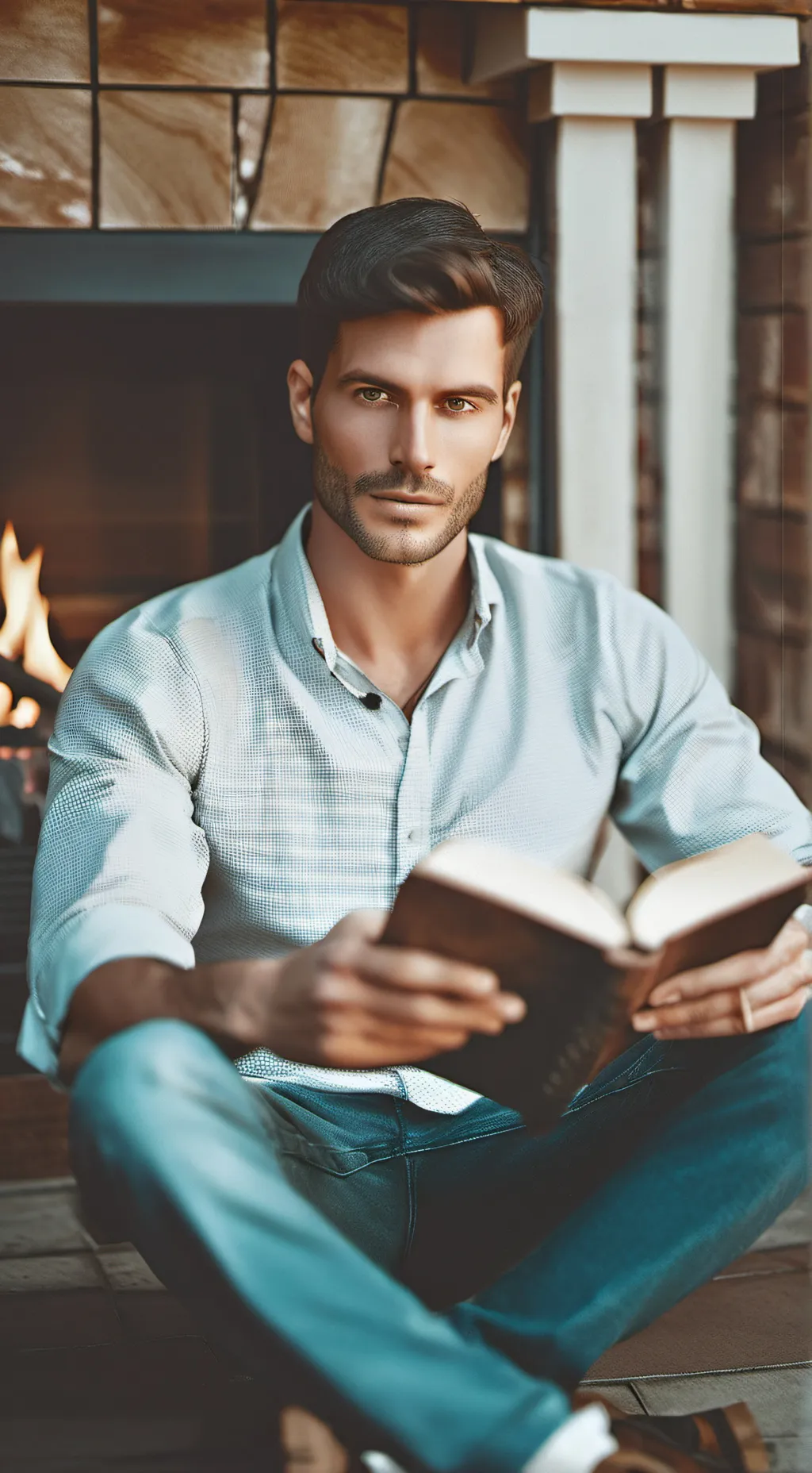 ai character: Declan Alan background