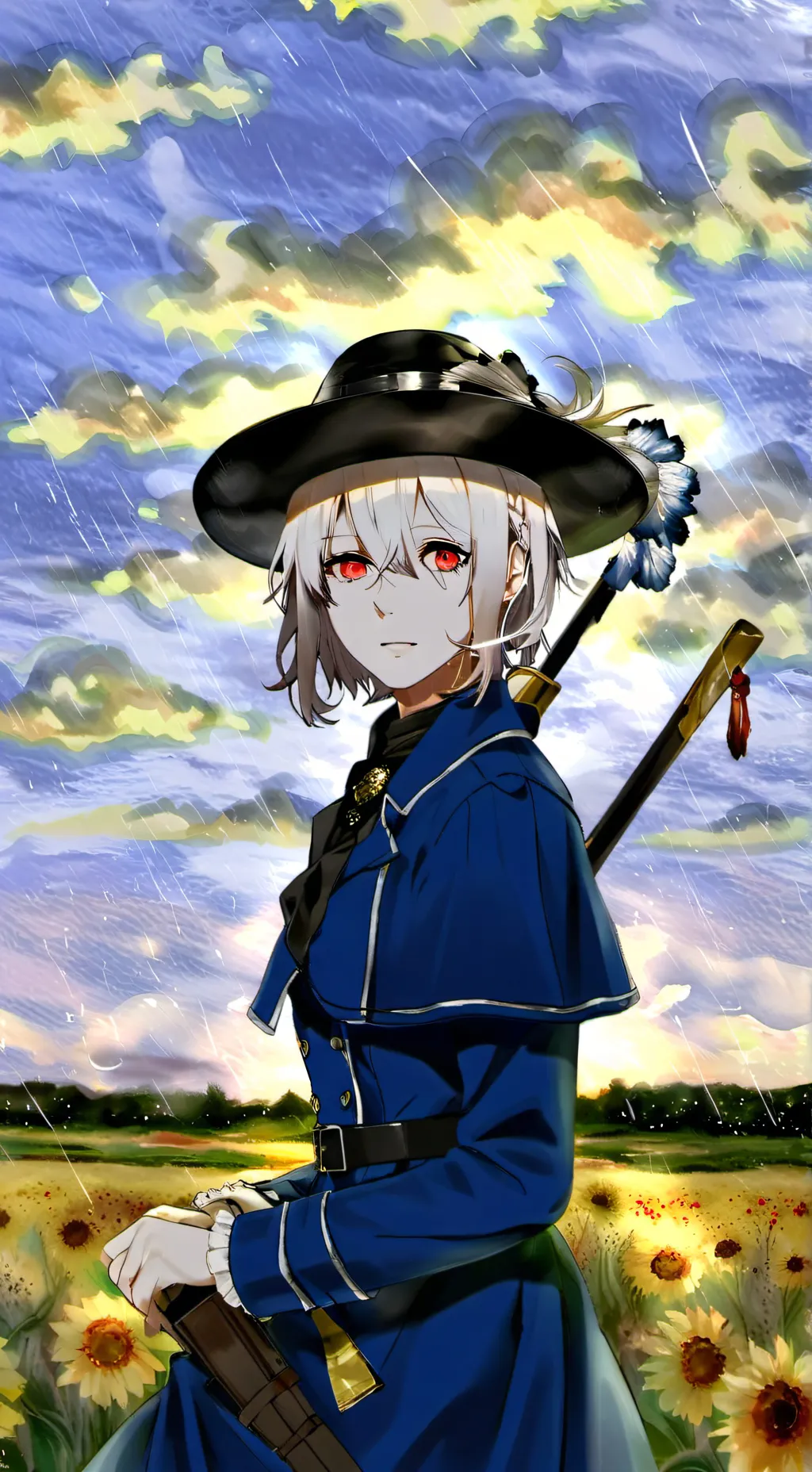 ai character: DEC.(december)  background