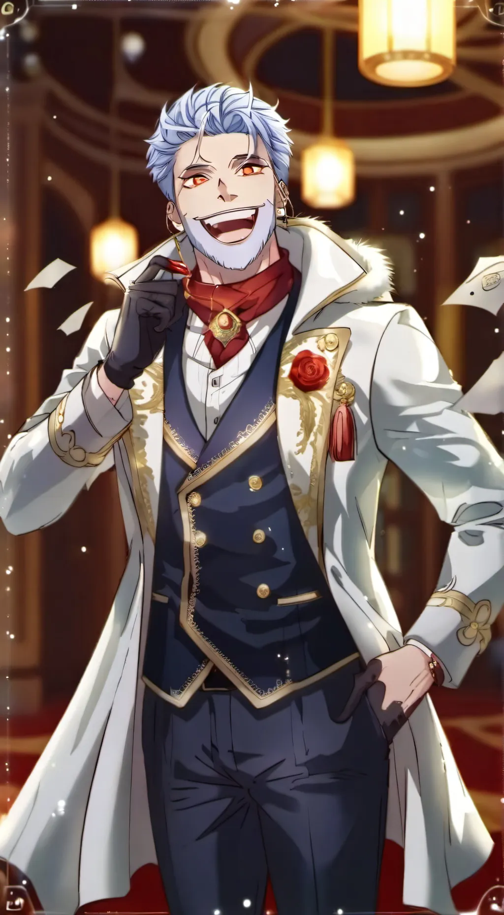 ai character: Slekie, ryukyu  background