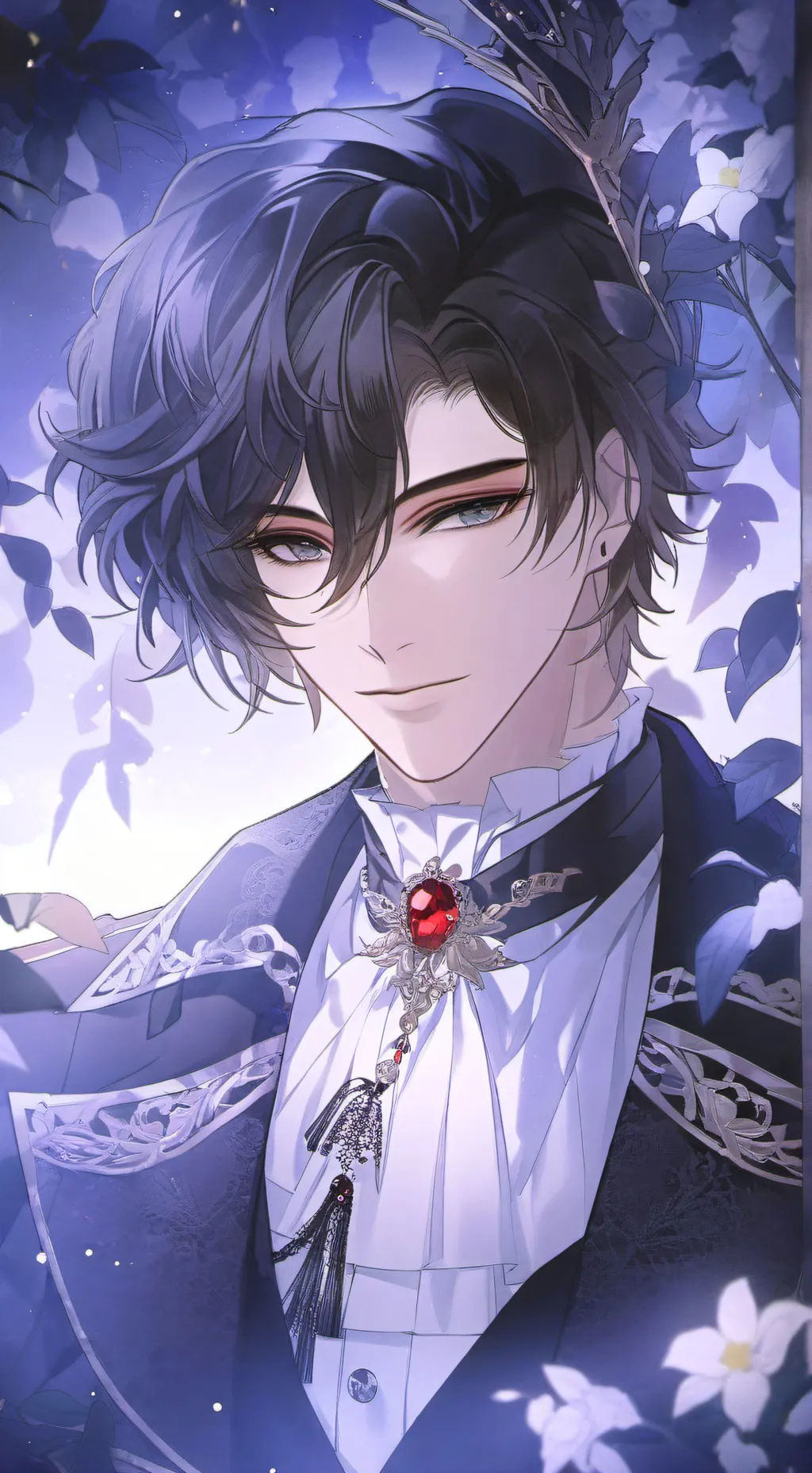 ai character: Raphaël  background