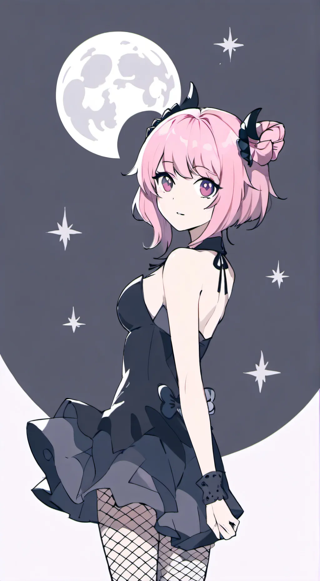 ai character: KNY PROM background