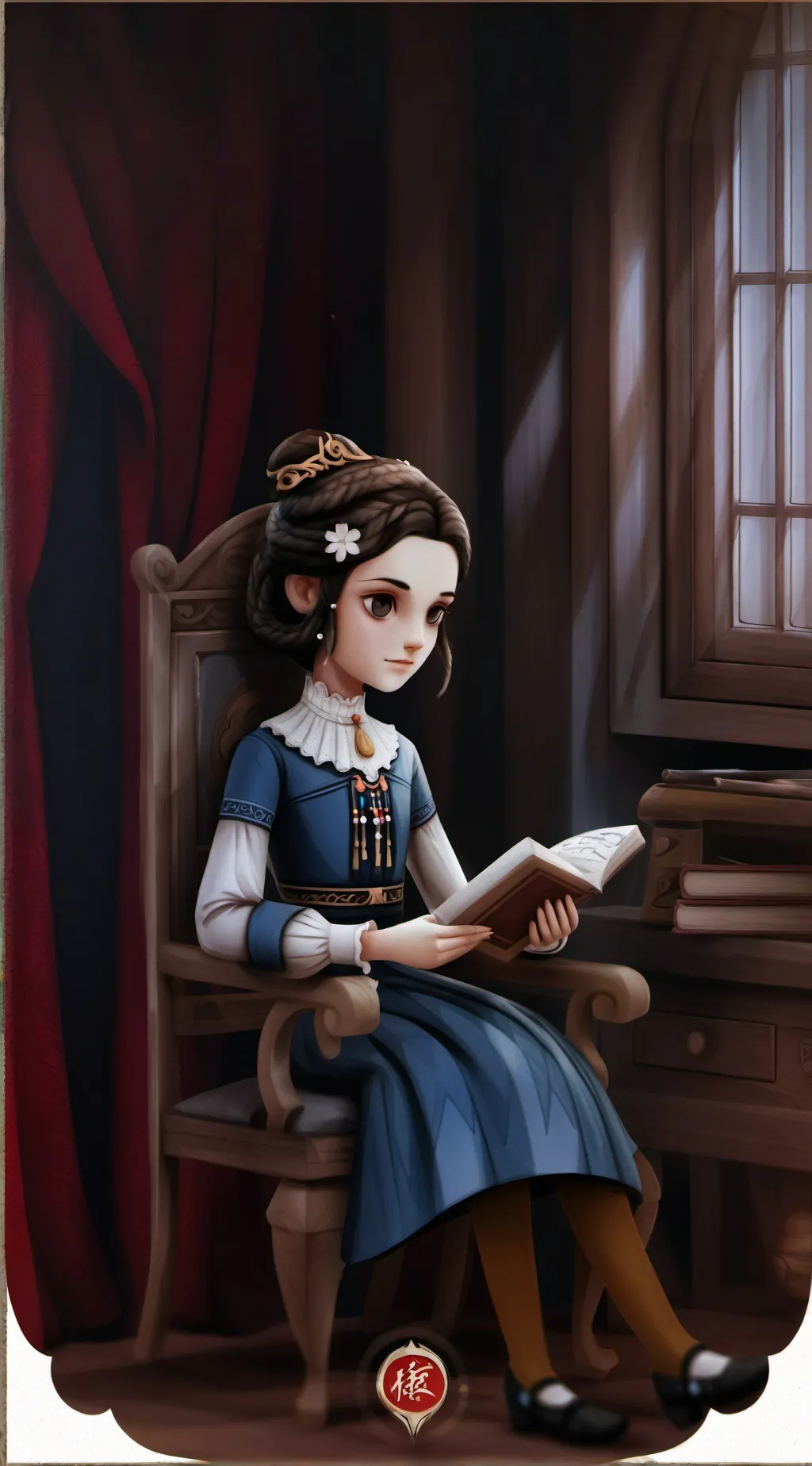 ai character: FRIE background