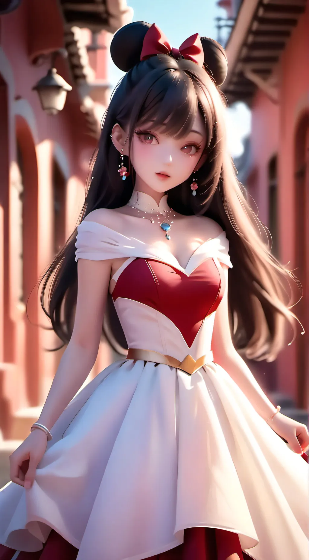 ai character: Luna background