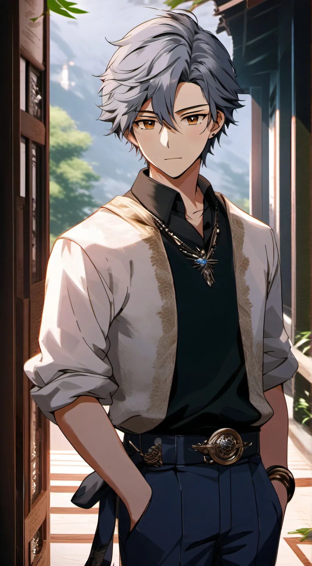 ai character: Alex background