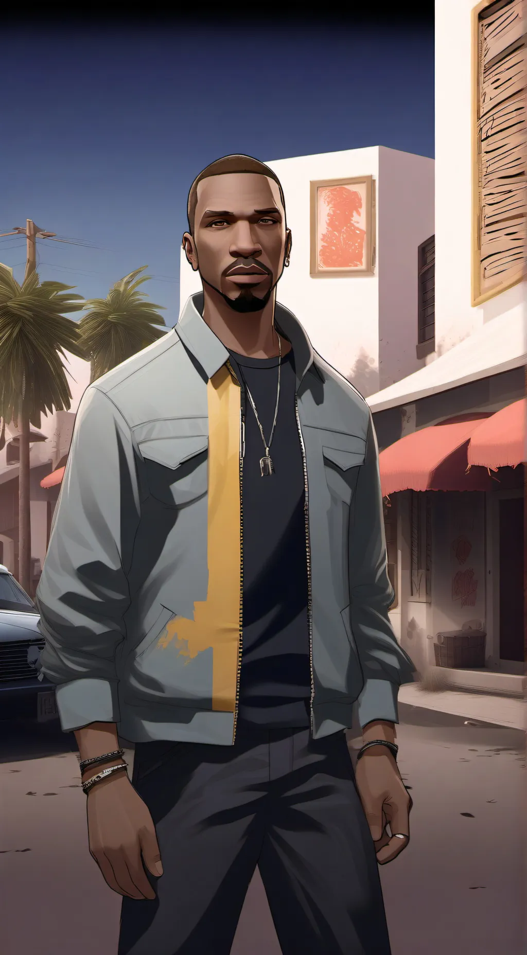 ai character: CJ background