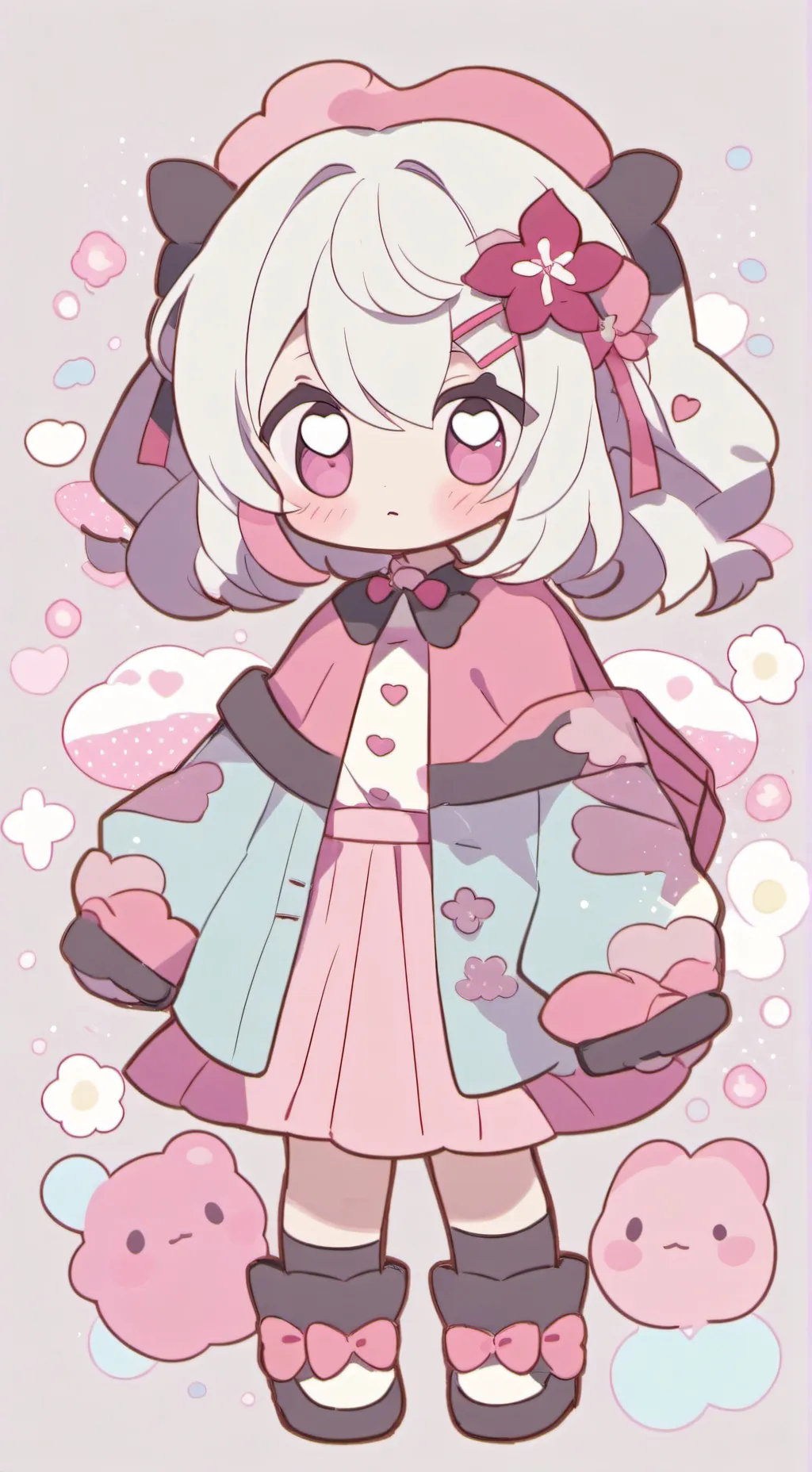 ai character: Lily background