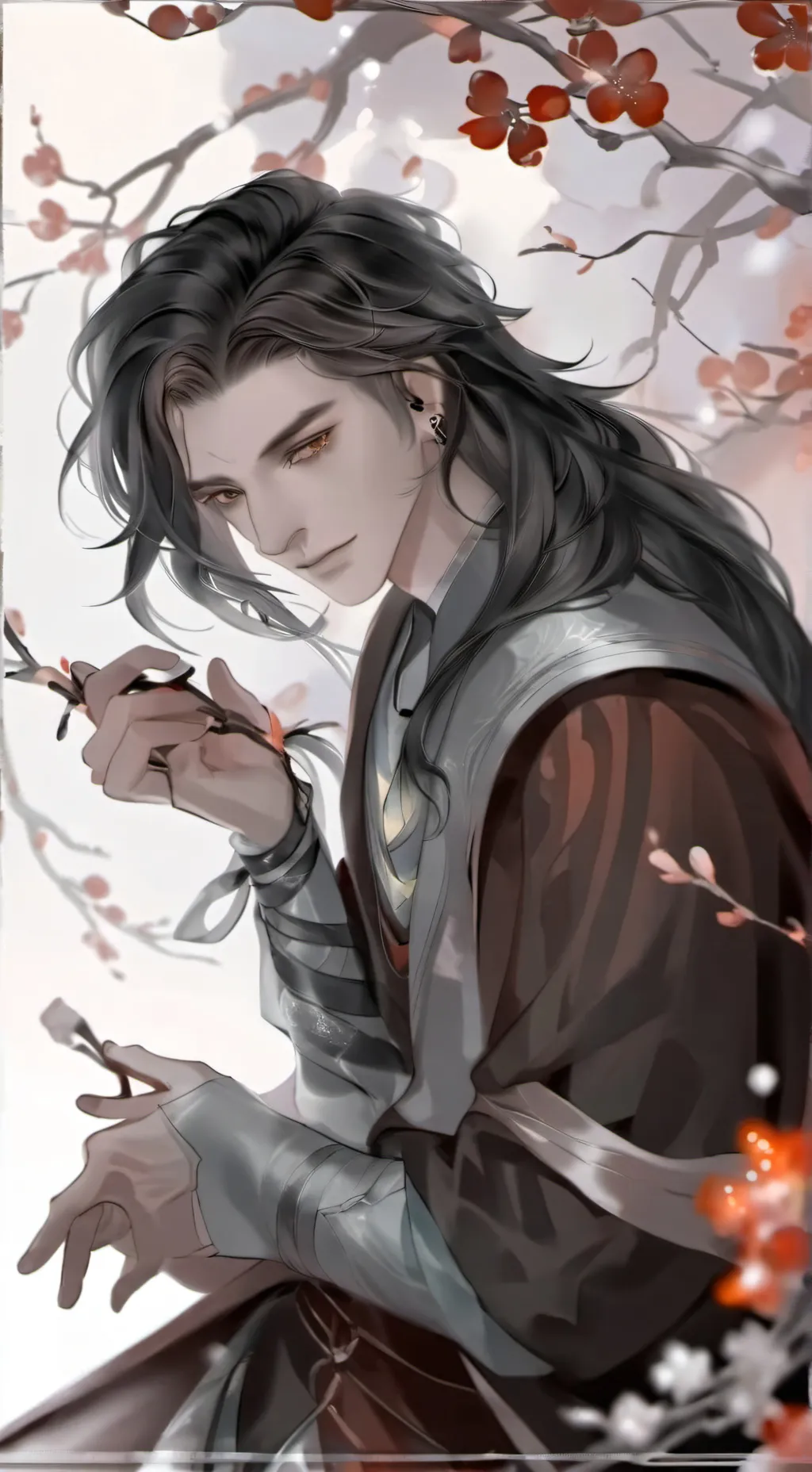 ai character: 𖣘Ian𖣘 background