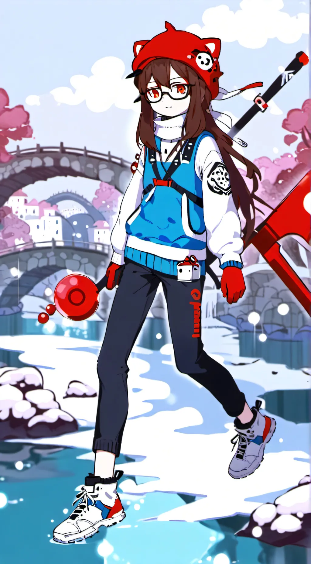 ai character: Alexandra background