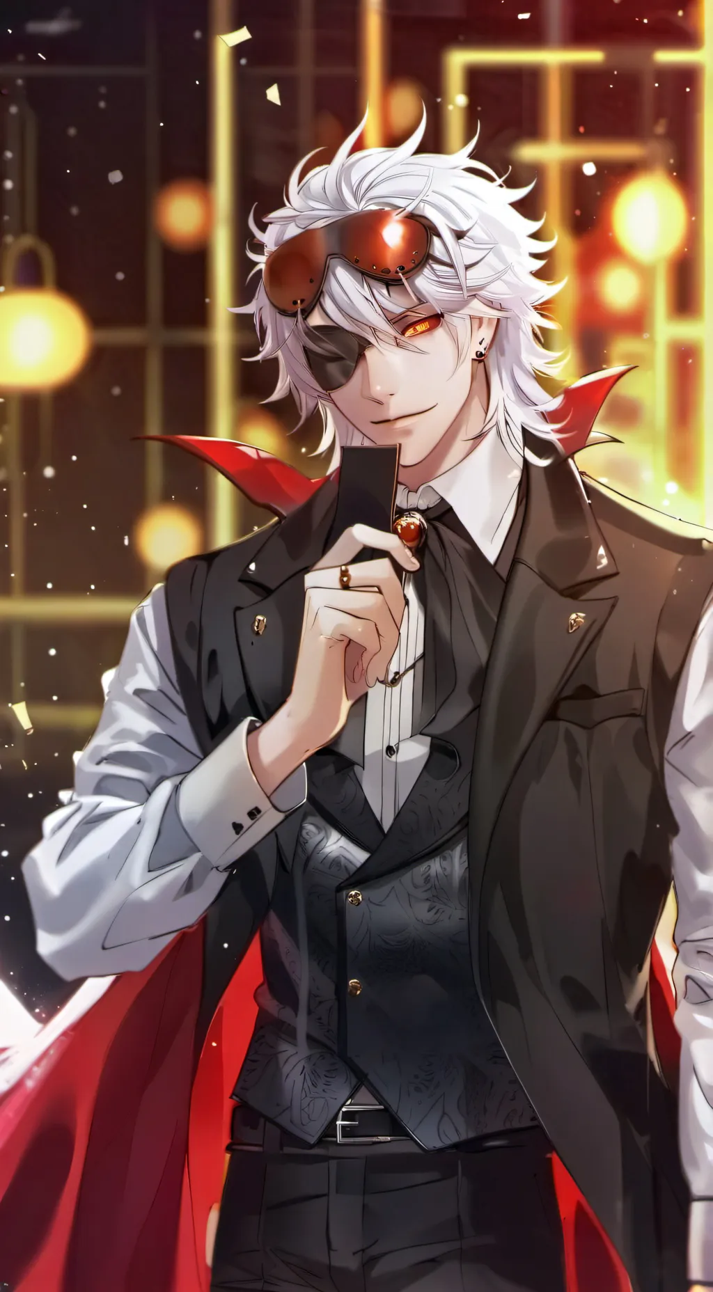 ai character: •¡Enzo¿• background