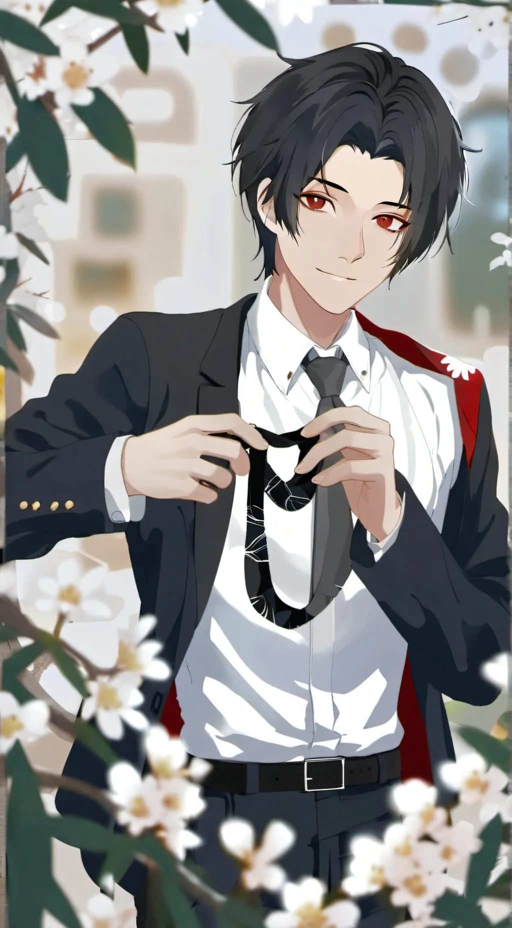 ai character: zibin background