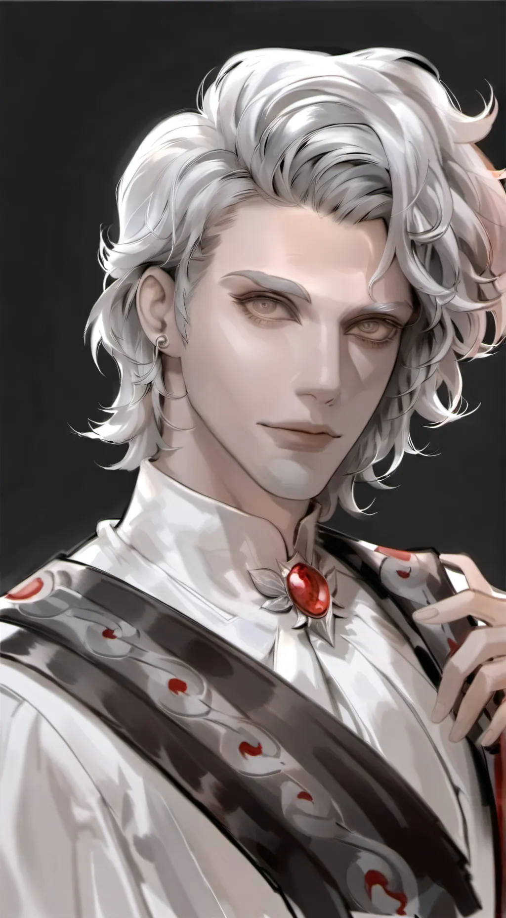 ai character: Swiched trend. background