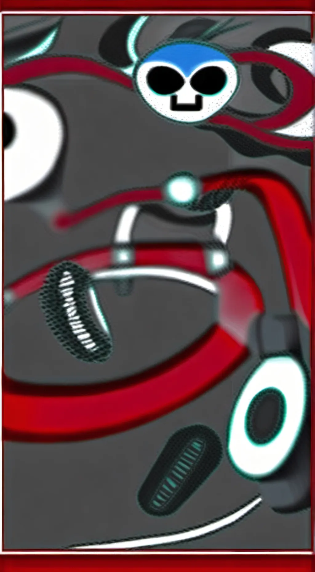 ai character: Dw x pretty blood background