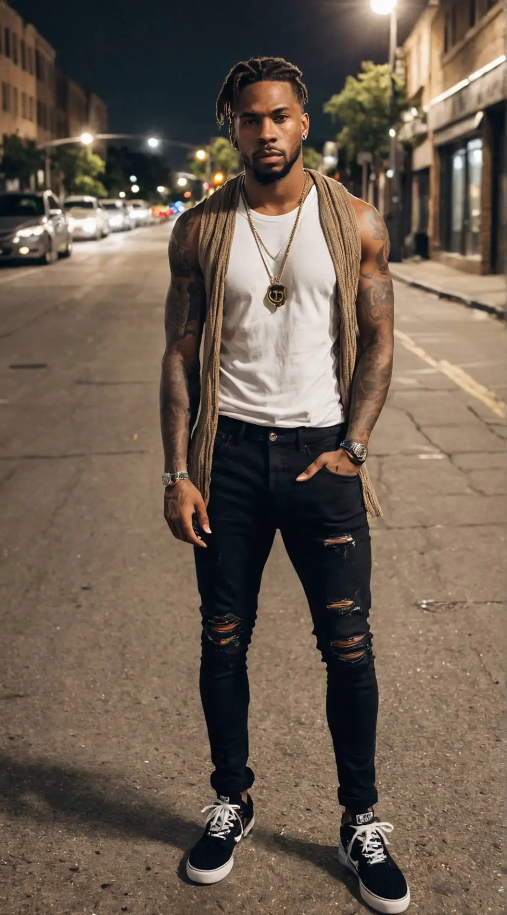 ai character: Deshawn Tyrees background