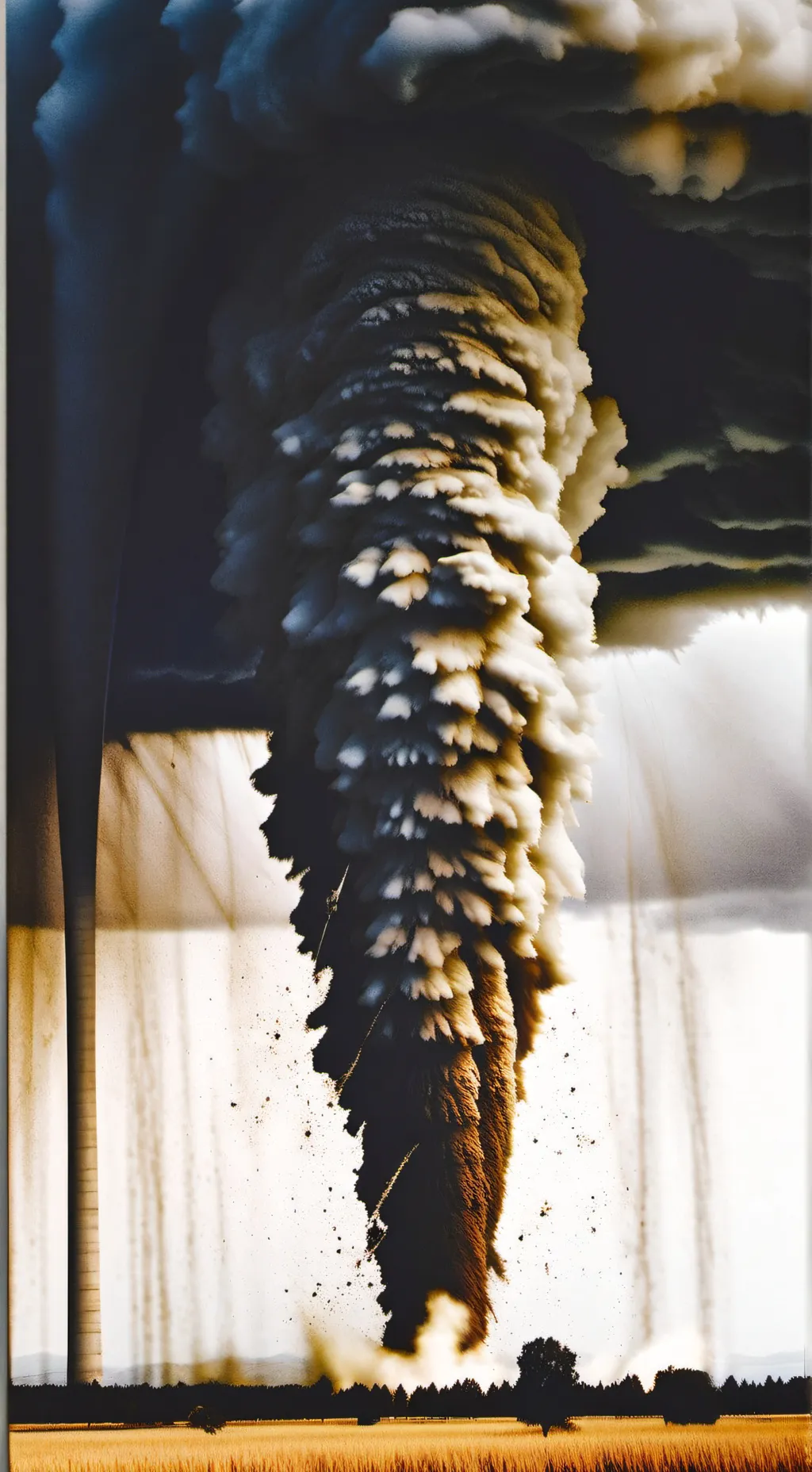 ai character: tornado background