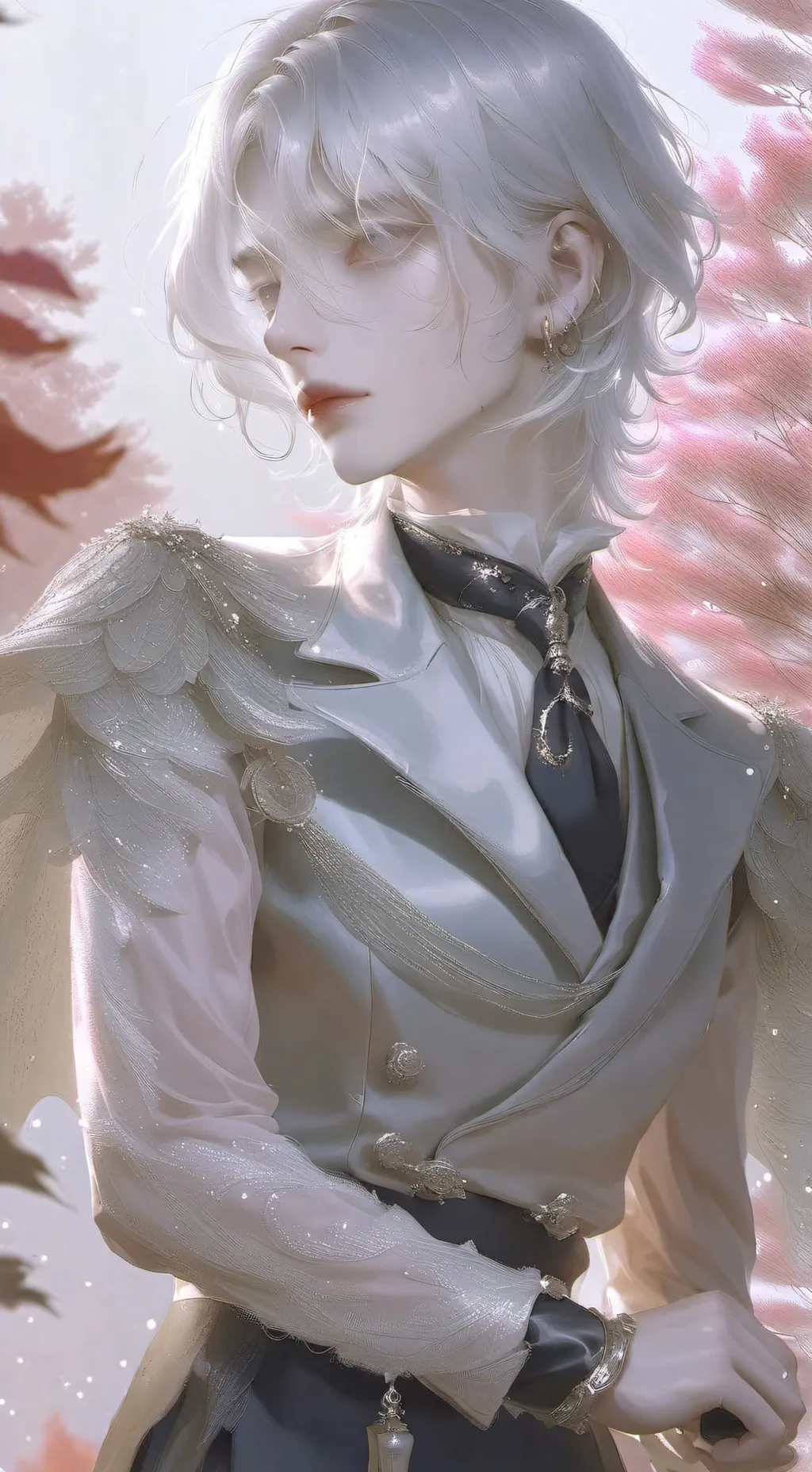 ai character: 🤍axel🤍 background