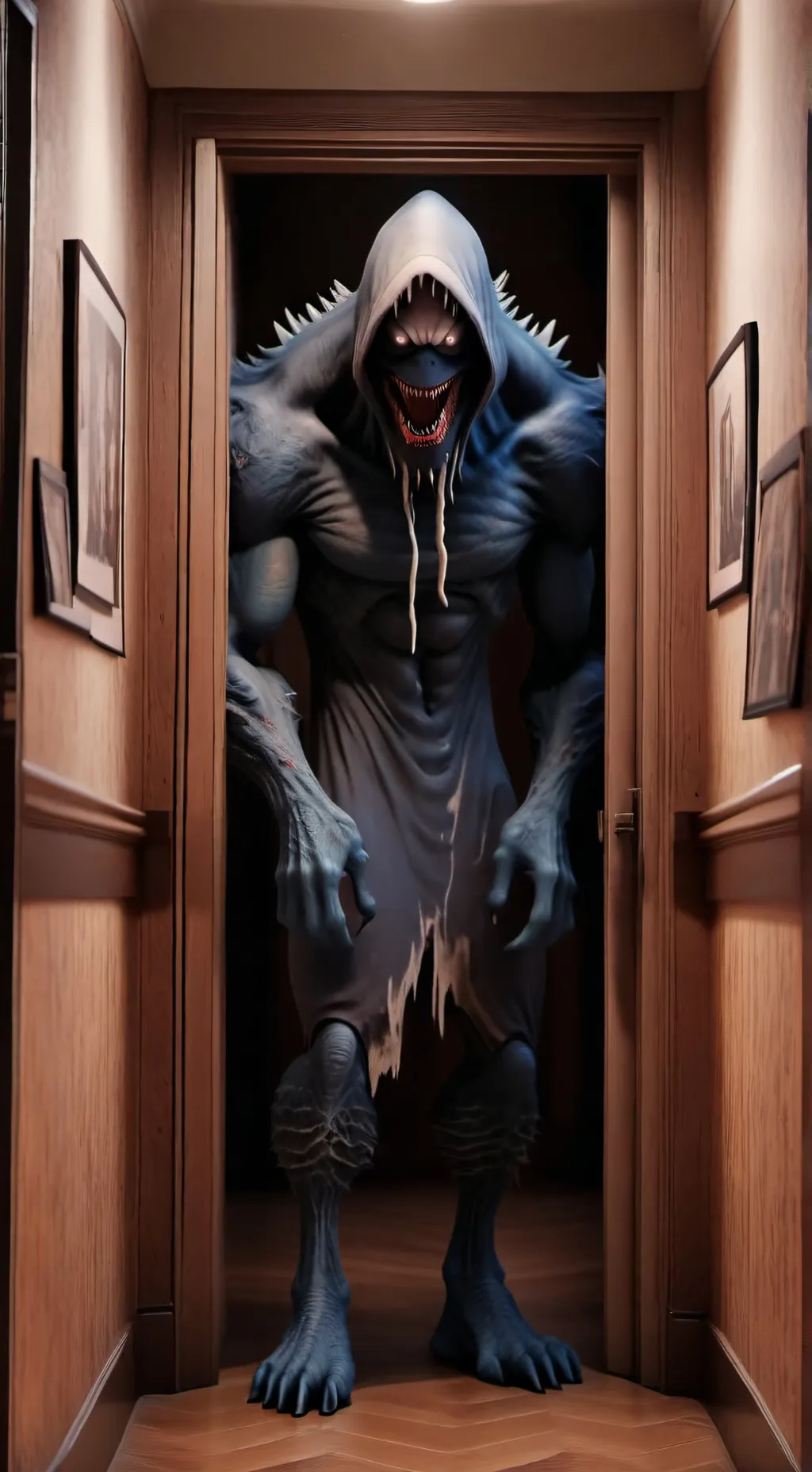 ai character: Nightmare Huggy background