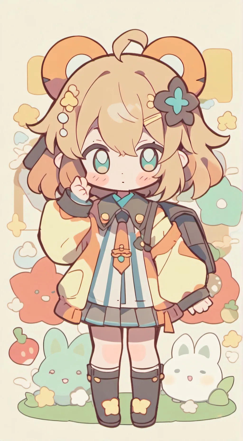 ai character: shrimpo x teagan  background