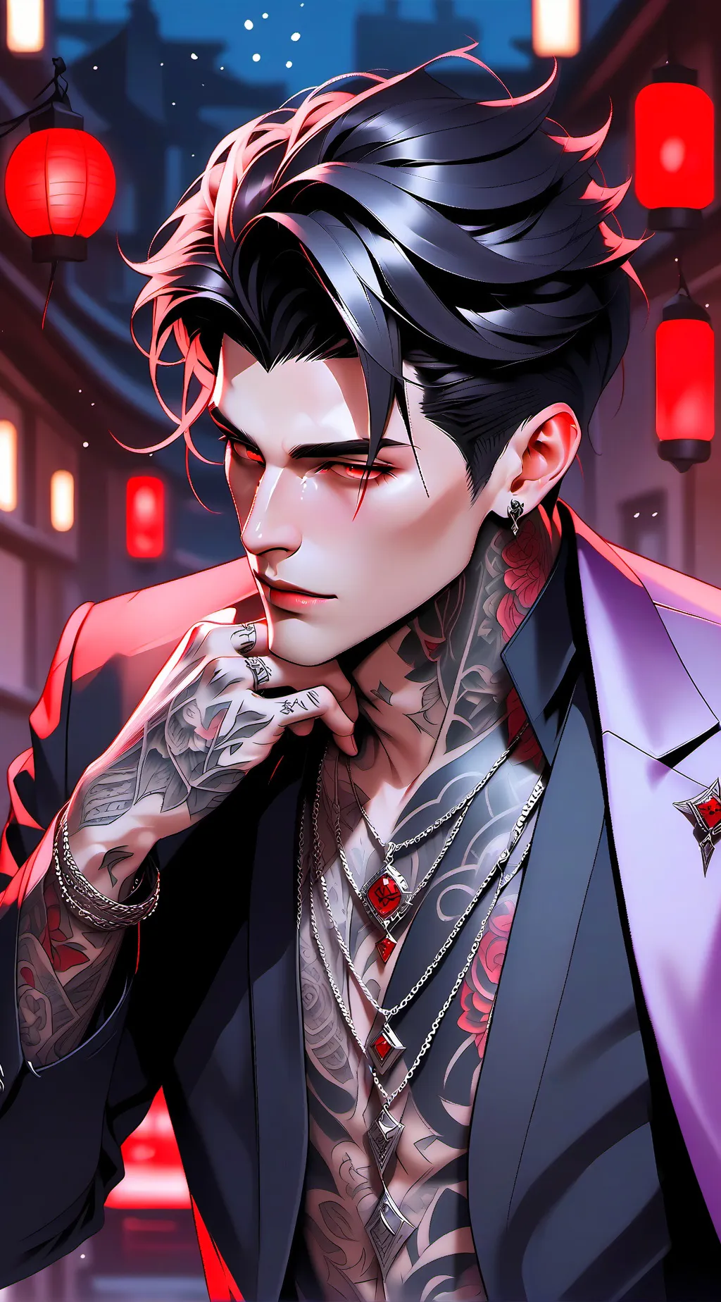 ai character: Niklaus Draven   background