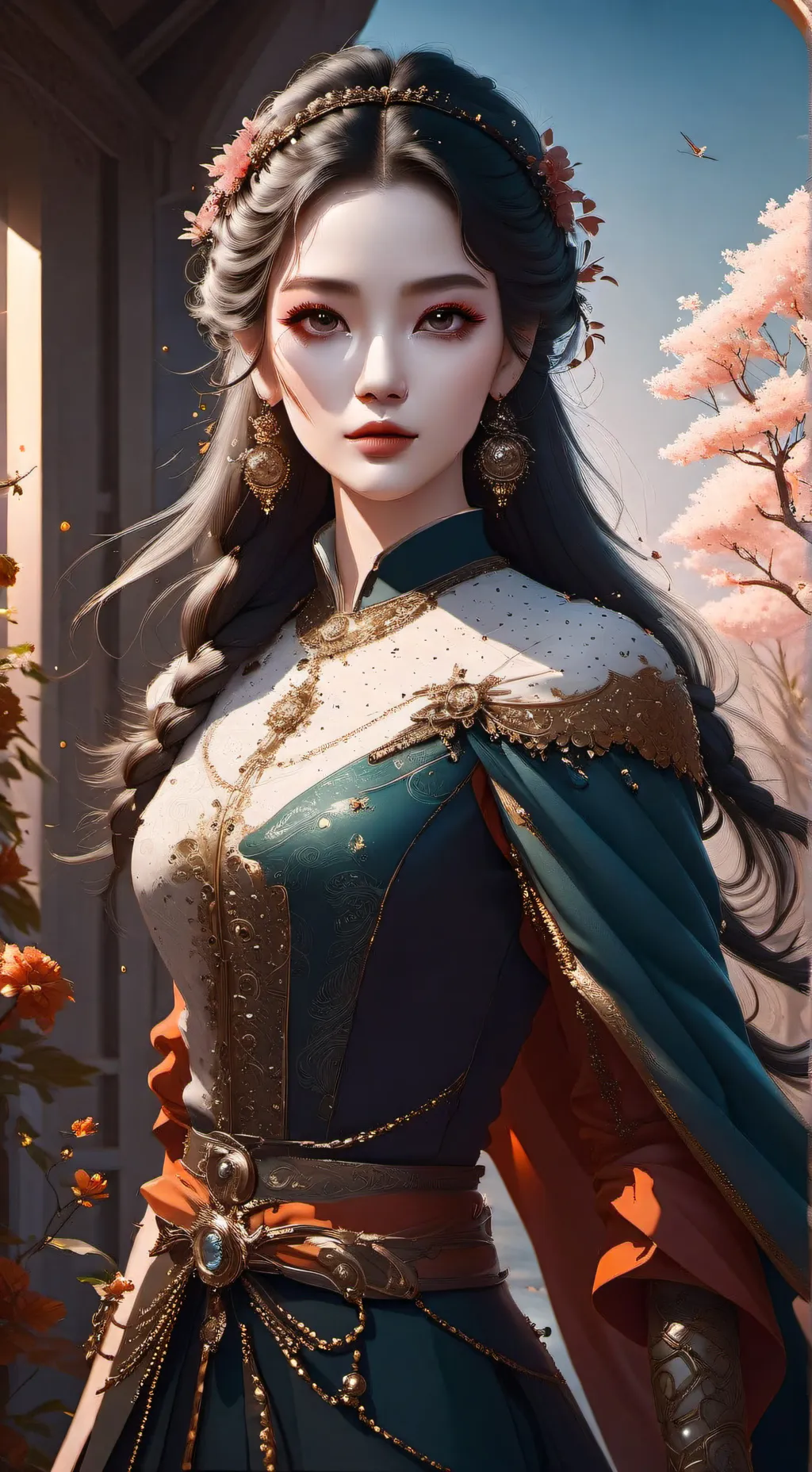 ai character: Aria background