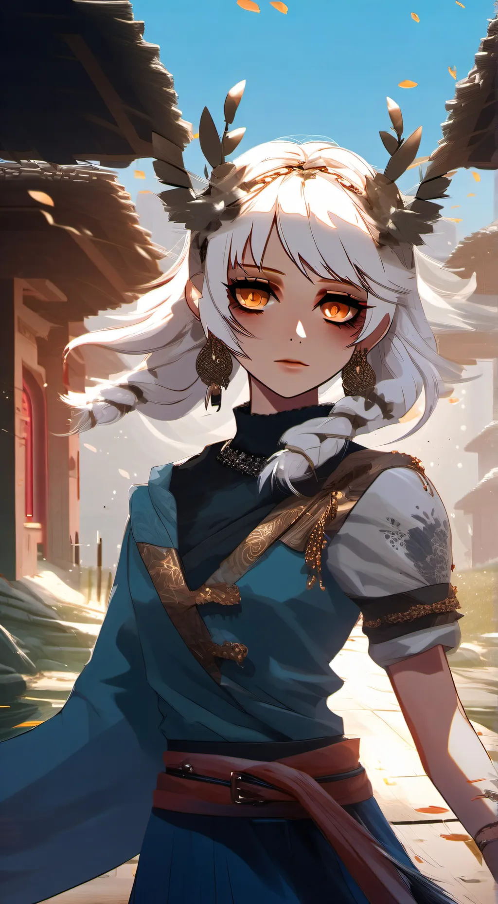 ai character: Luna background