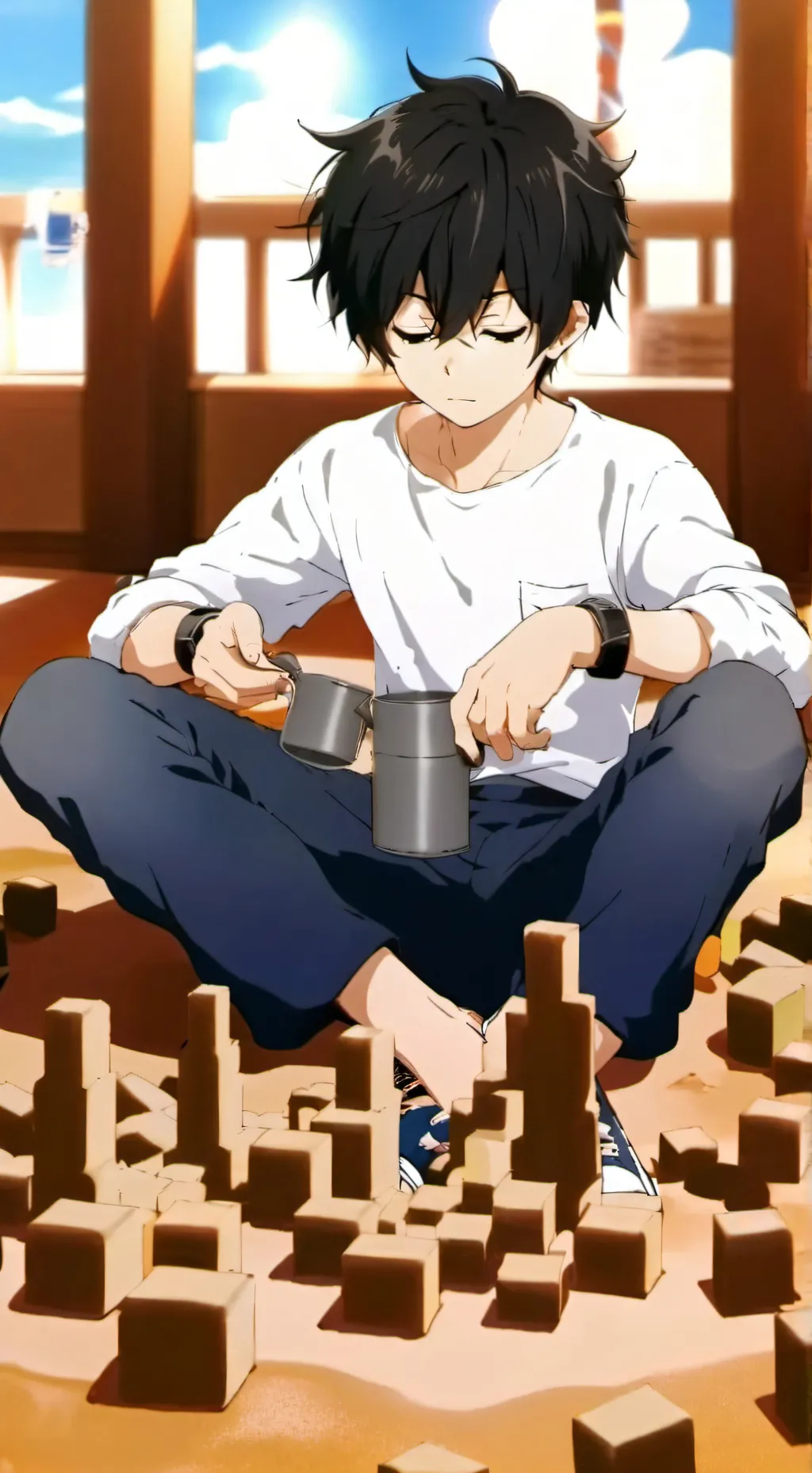 ai character: alex background