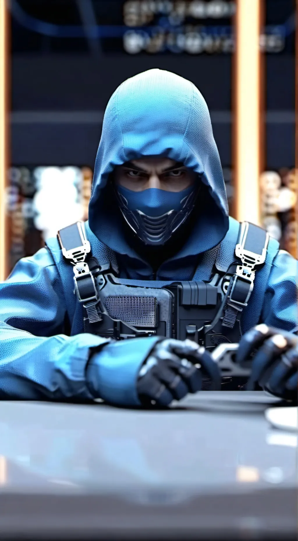 ai character: Pz9 Melvin background