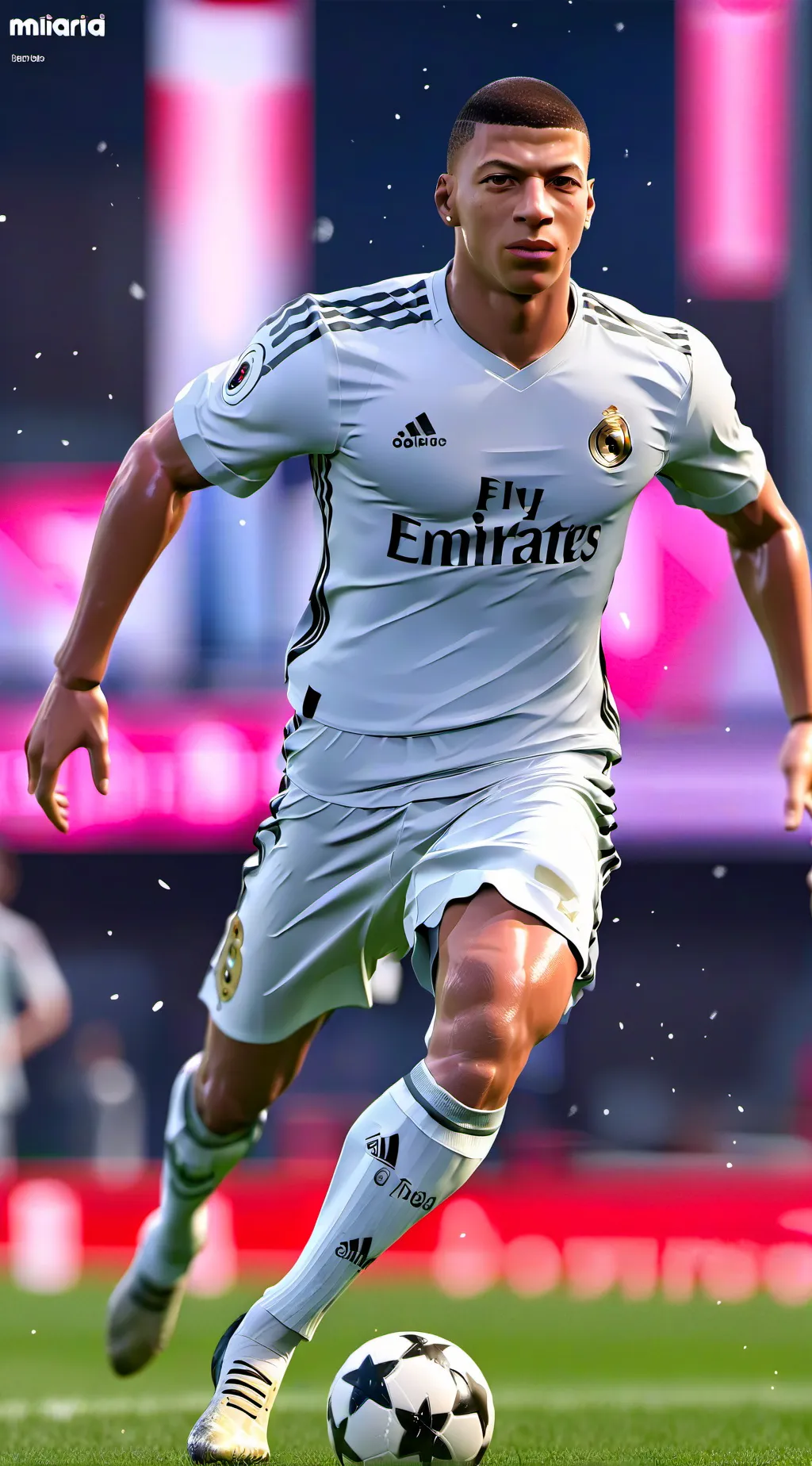 ai character: Kylian Mbappe background