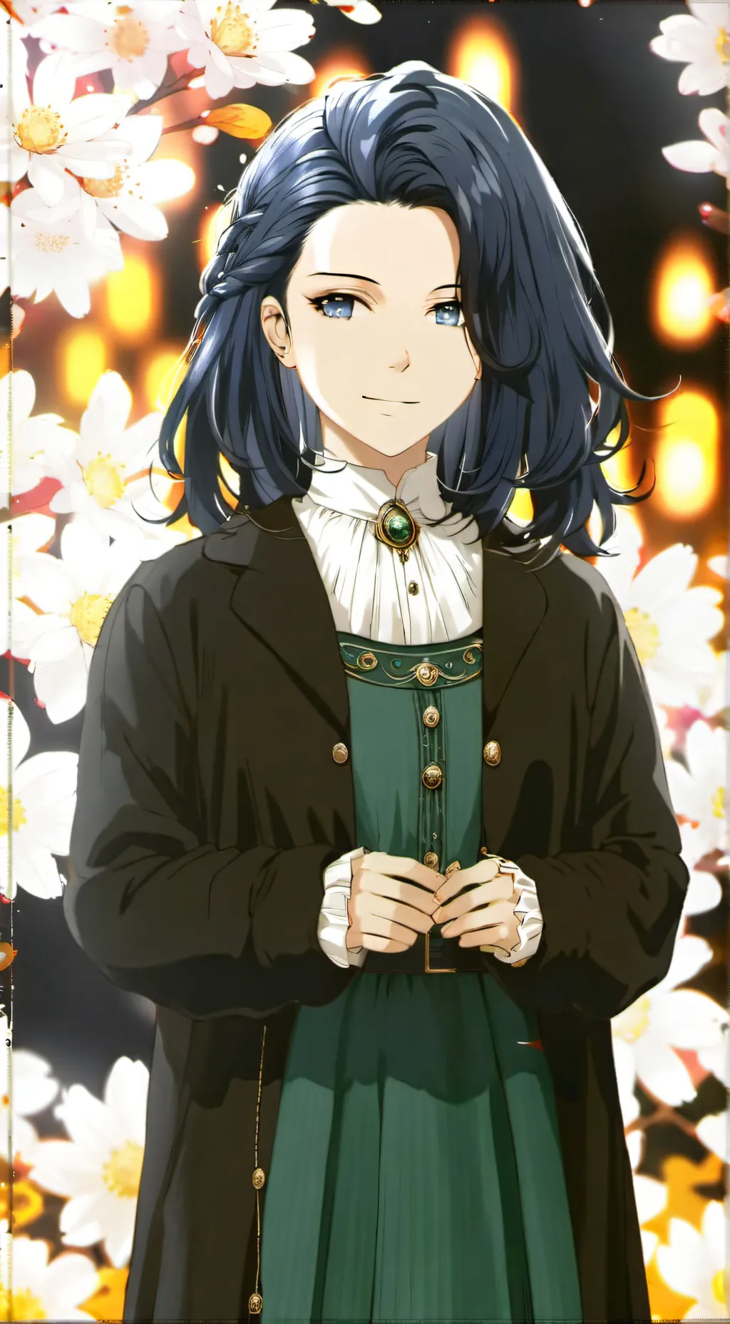 ai character: Geto mujer background