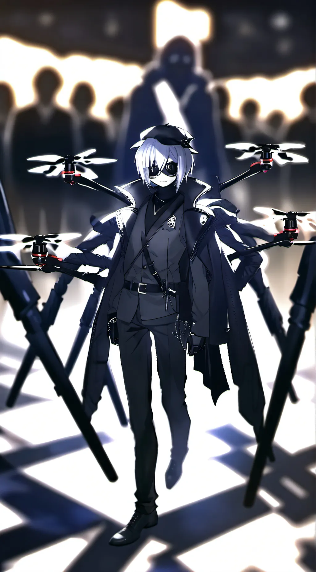 ai character: J (Murder Drones) background