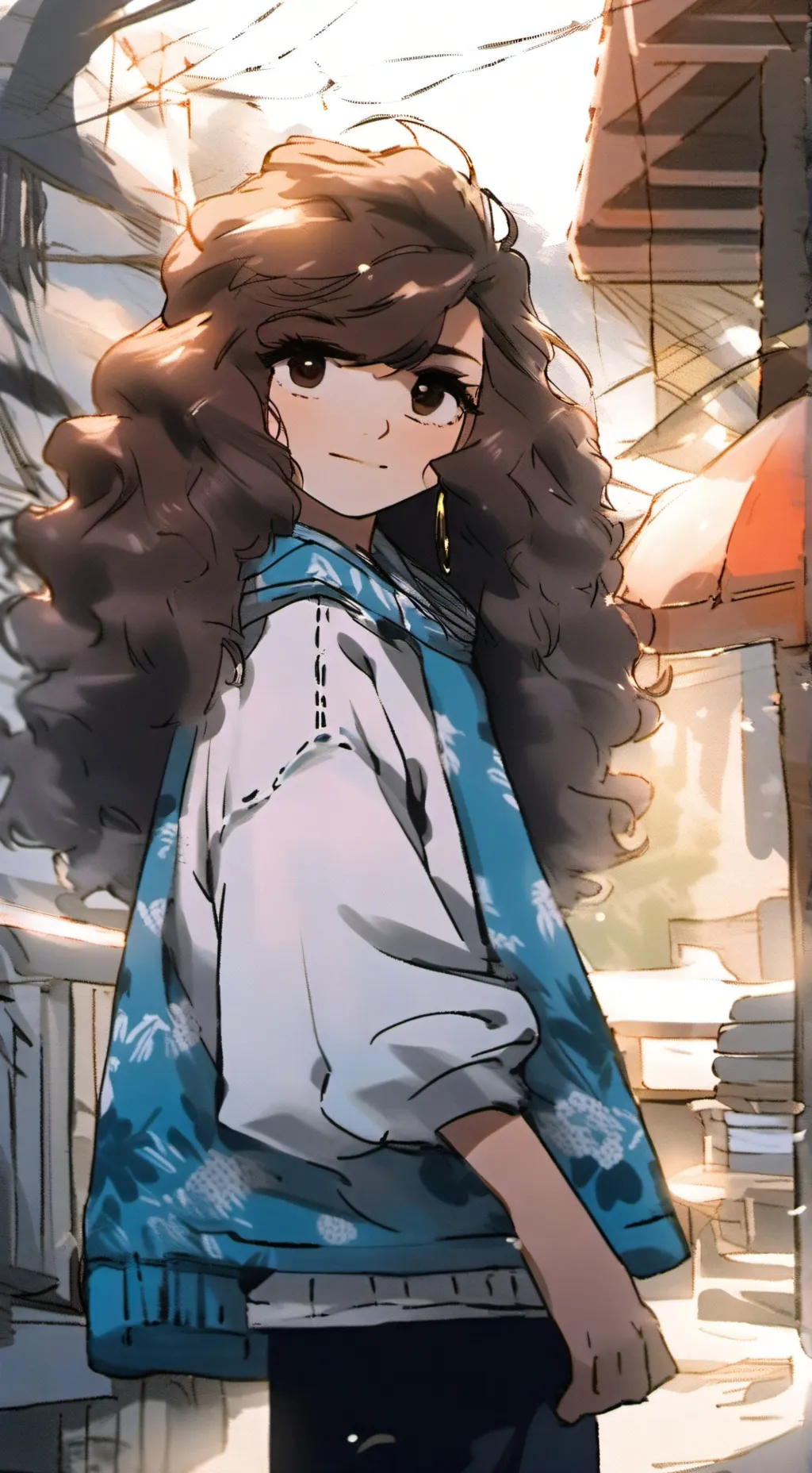 ai character: Zuzia moszczyńska background