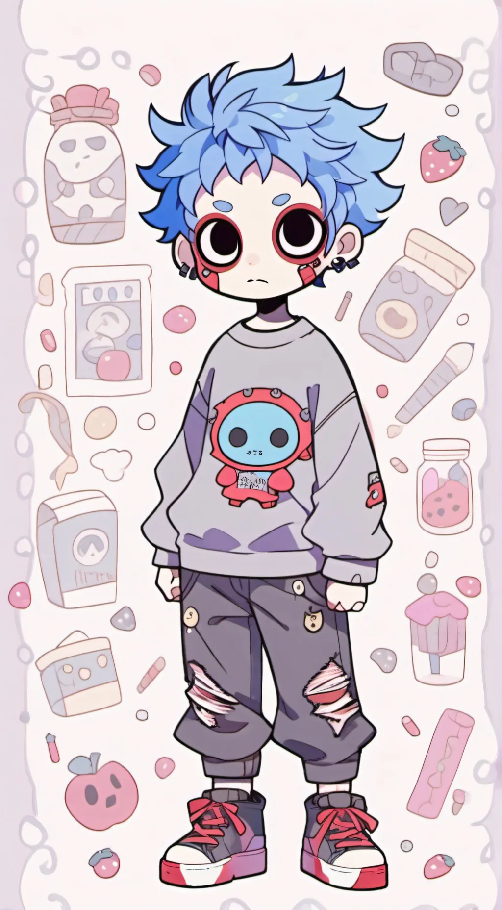 ai character: Heathen background