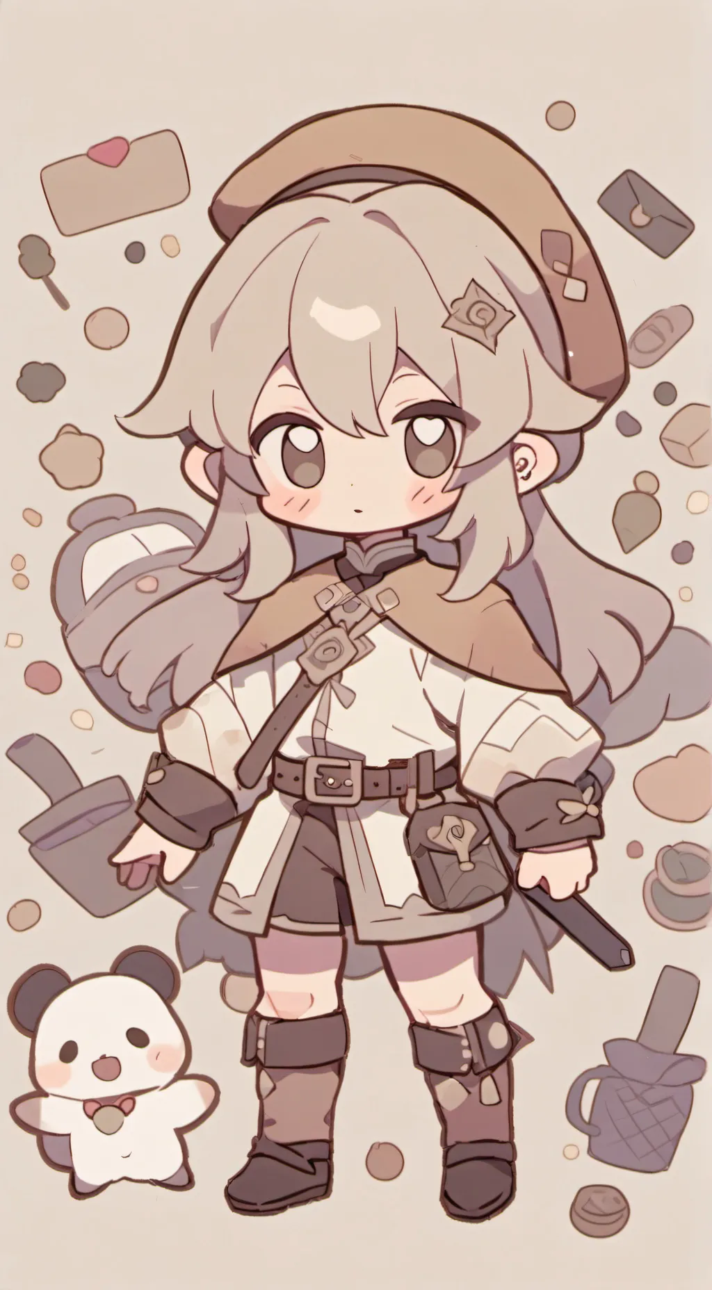 ai character: KiriBaku background