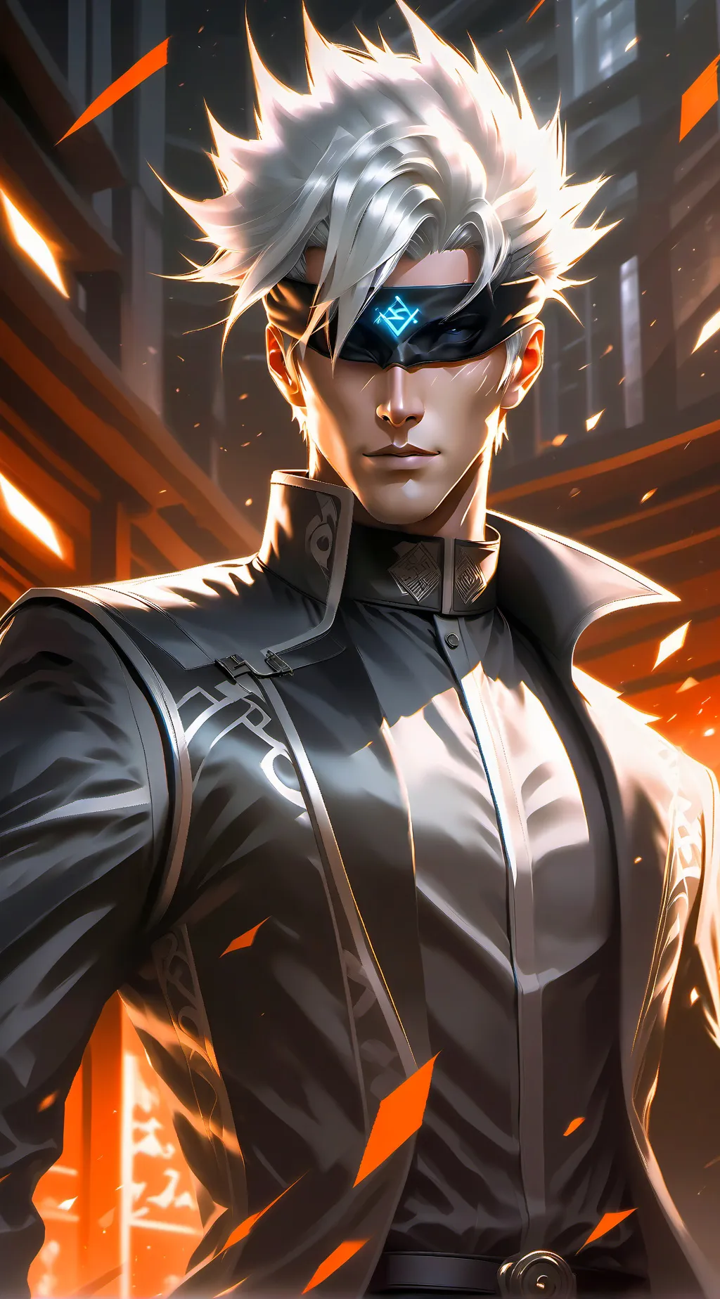 ai character: Satoru Gojo background