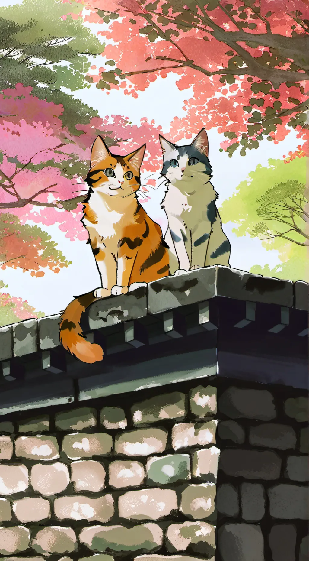 ai character: Mha Cat background