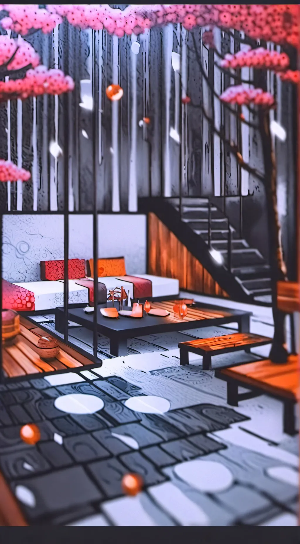 ai character: Frankie~Henry  background