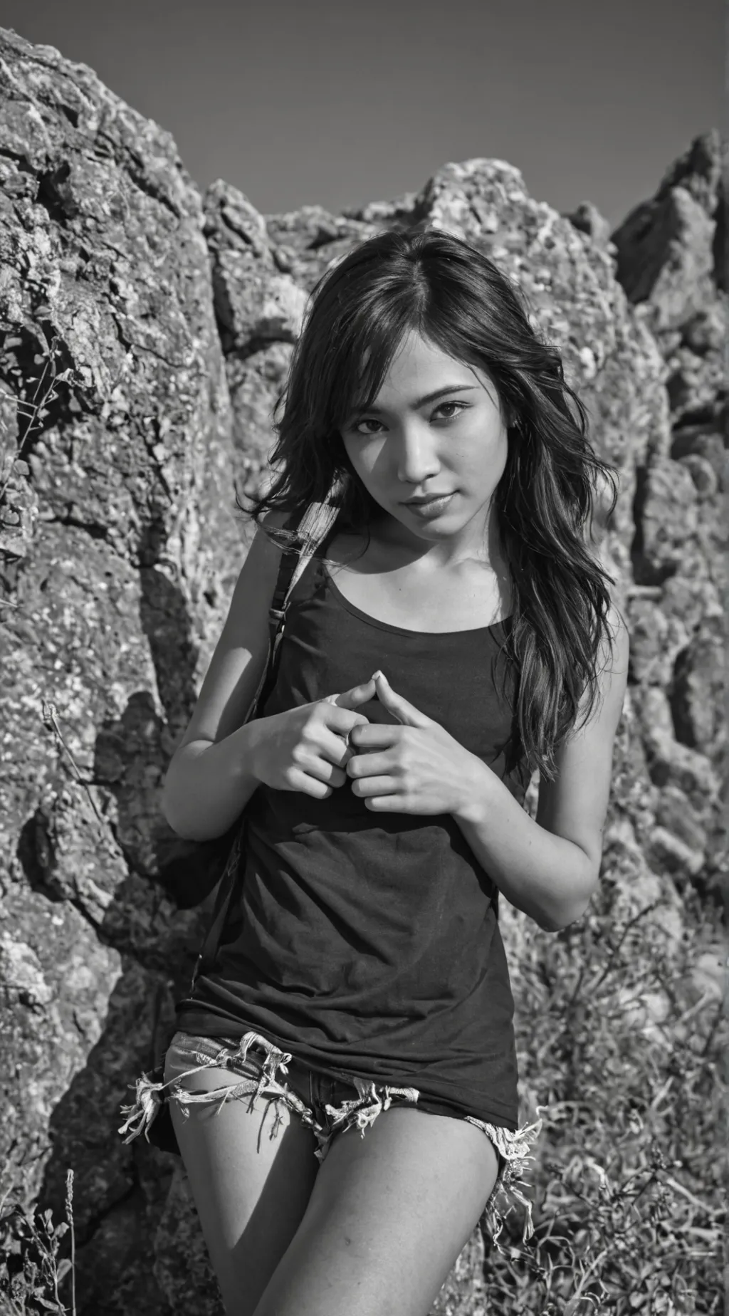 ai character: Beetlejuice daught background