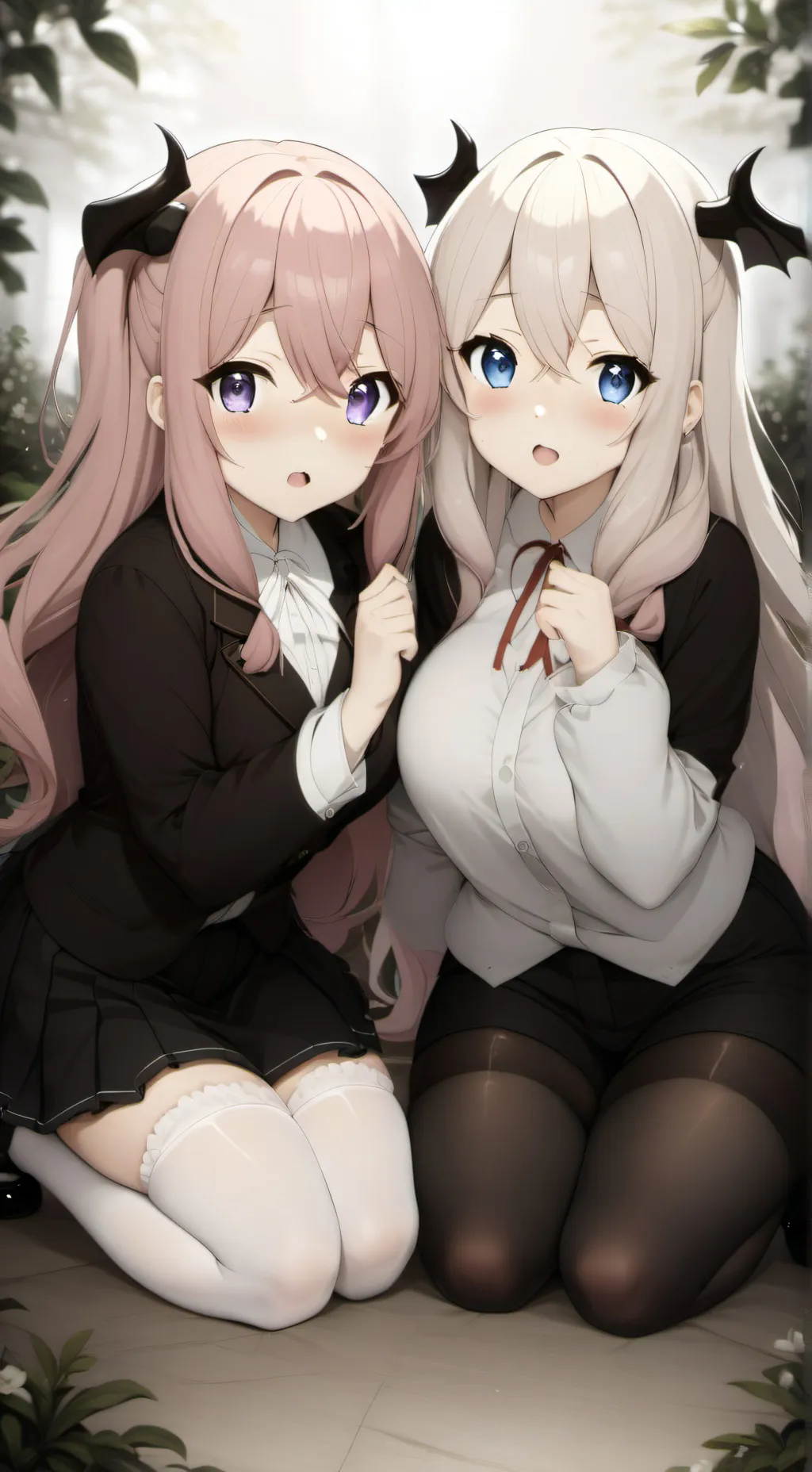 ai character: Emmie and Kiri background