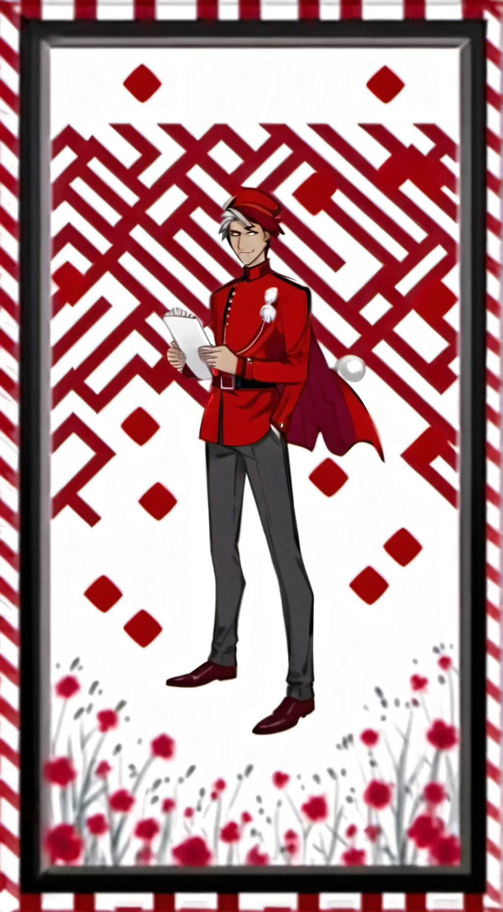 ai character: Alastor sick background