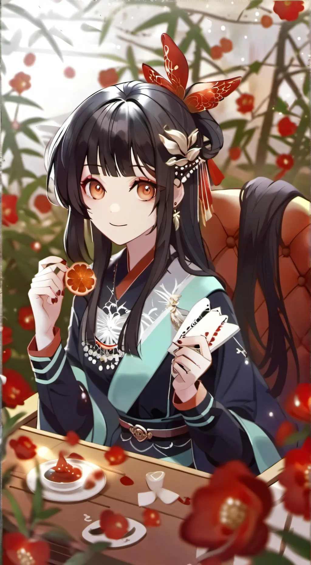 ai character: arina background