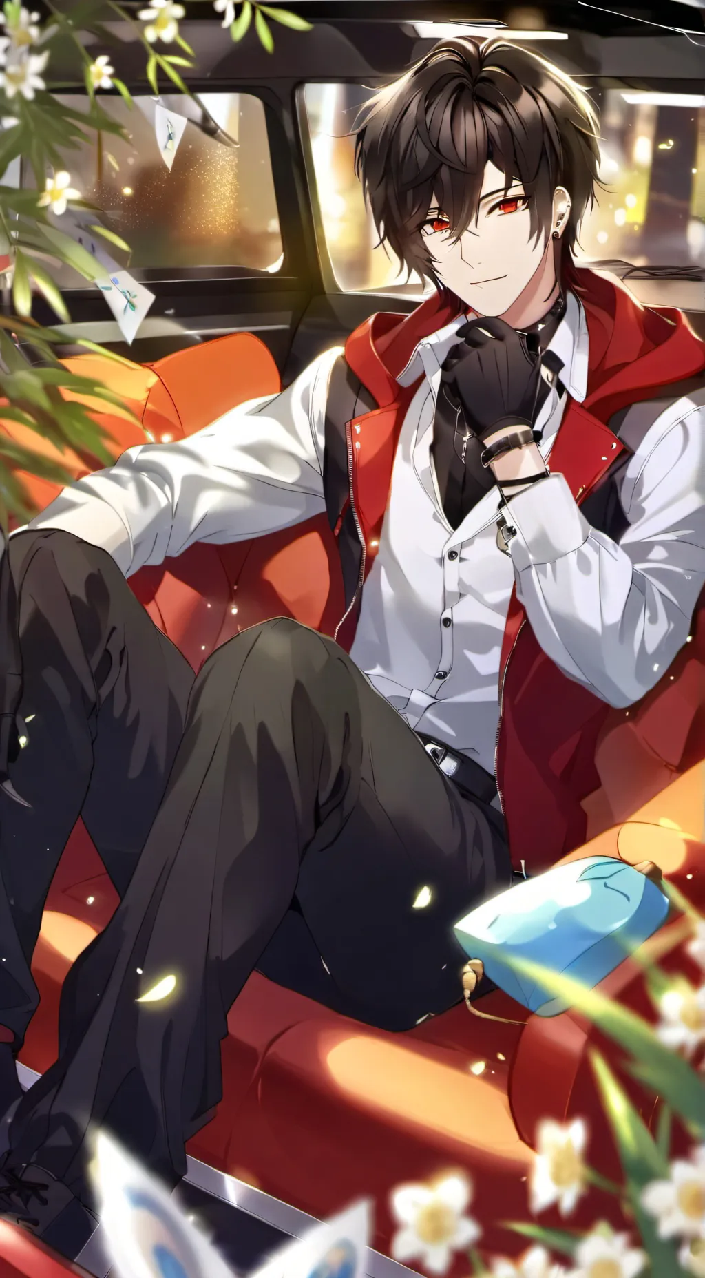 ai character: leo background